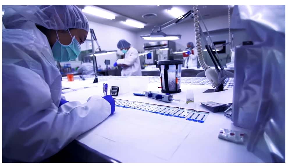 雅培 4代P24抗原及抗体HIV检测试纸