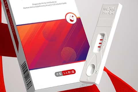 中新科炬3线HIV检测试纸说明书