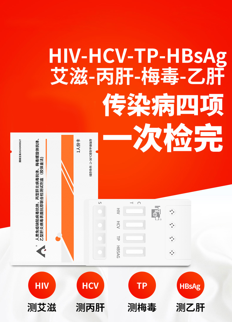 英科新创 传染病4联卡